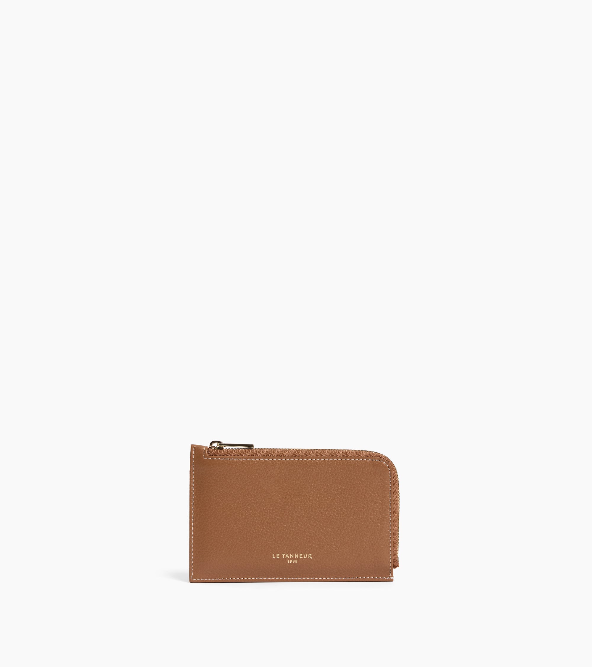Albertine グレインレザー ファスナー付き カードケース