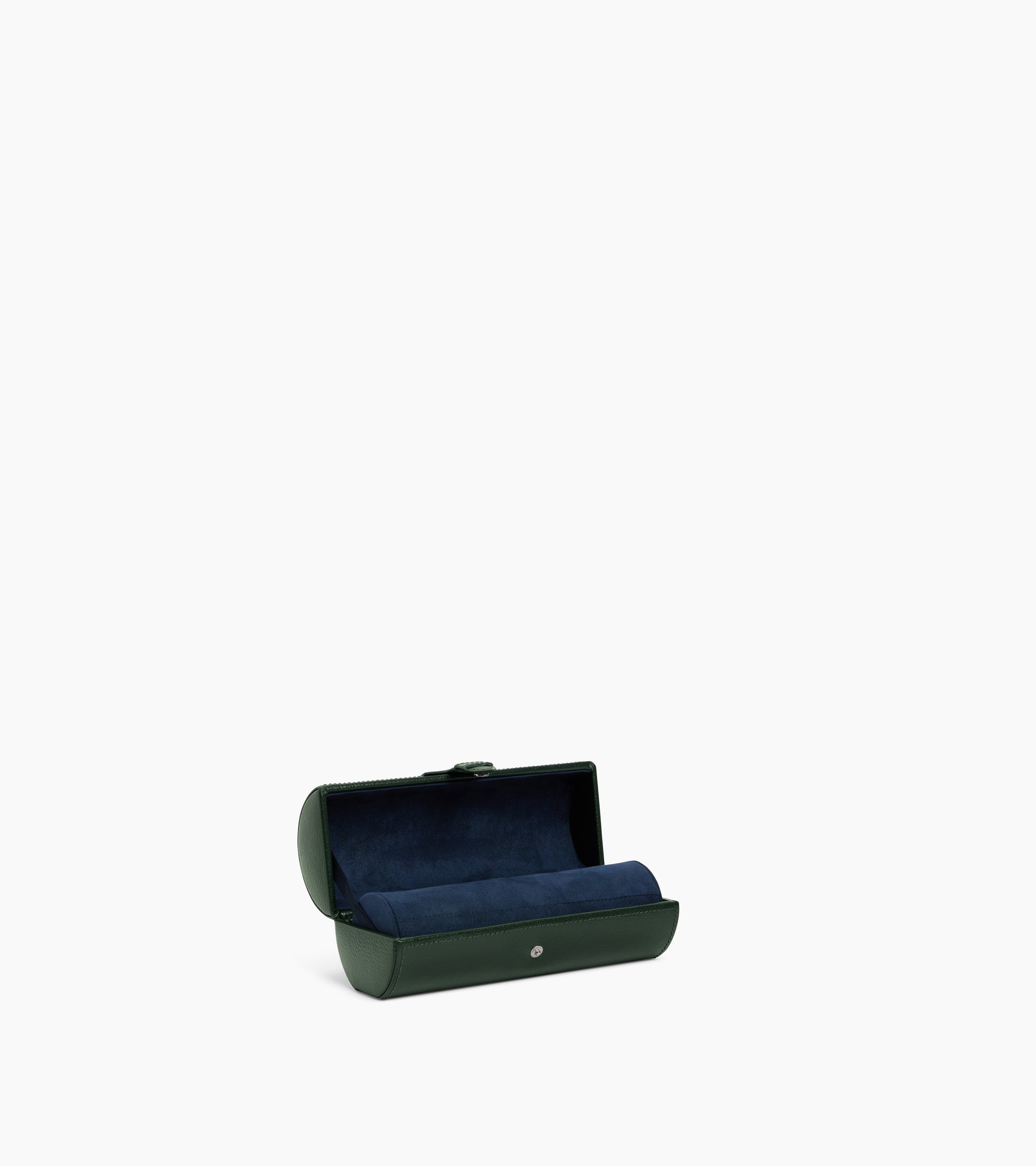 Schatulle für 3 Uhren aus genarbtem Leder