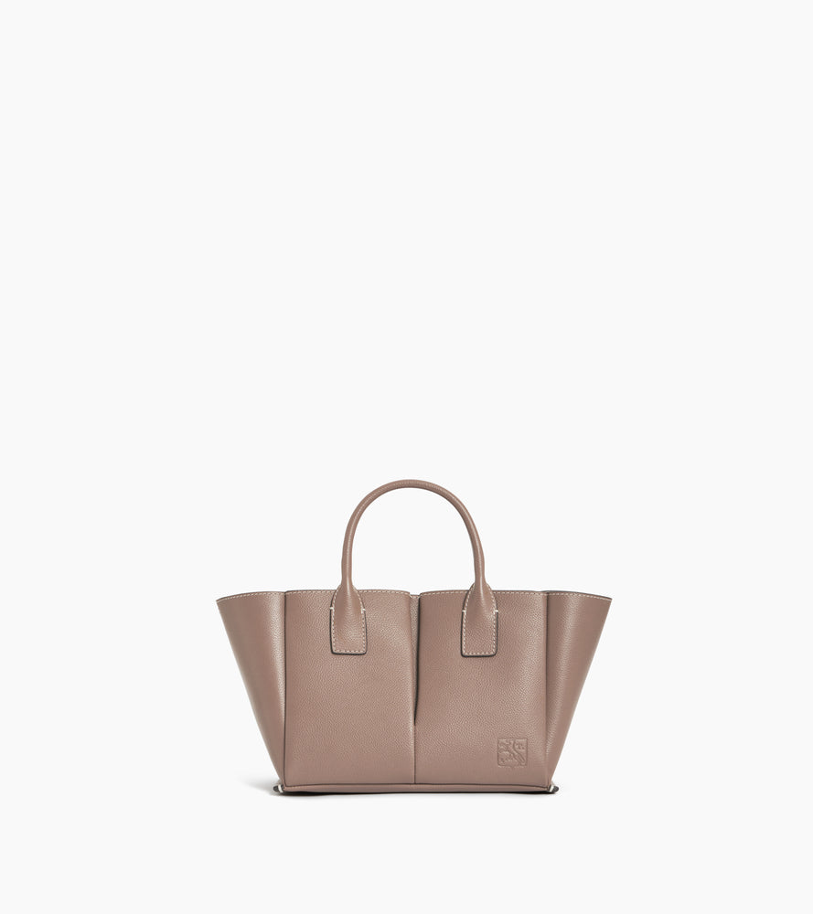 Pequeño bolso Elena de cuero texturizado