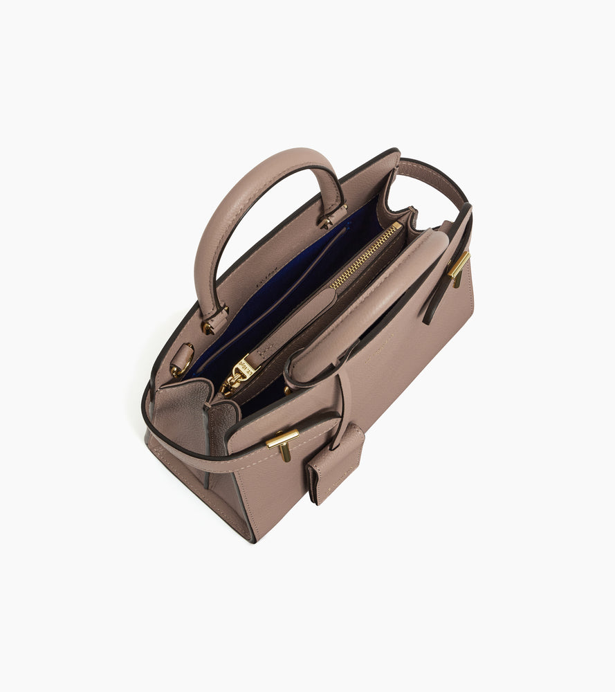 Bolso pequeño Emilie de piel texturizada