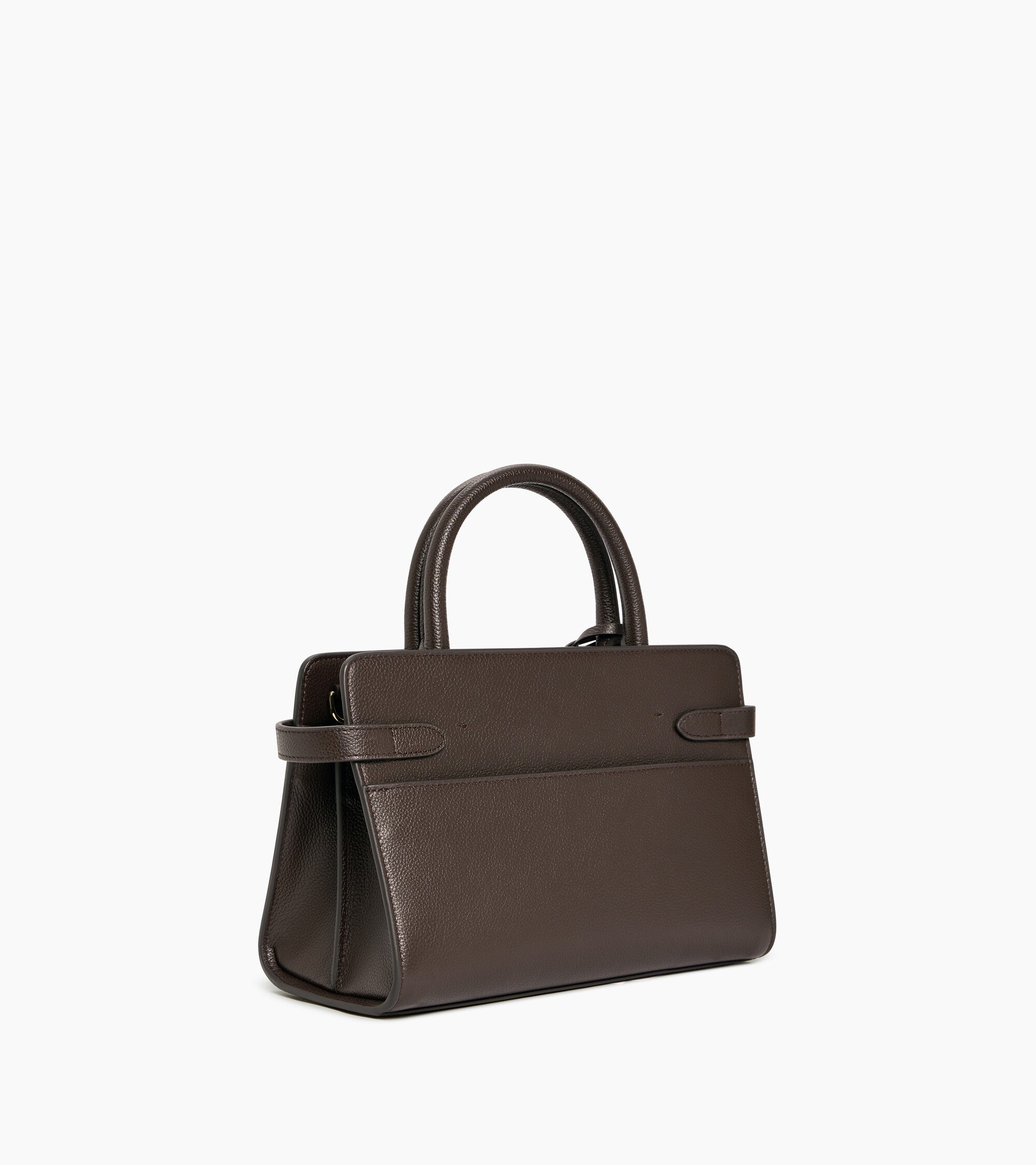 Emilie グレインレザー ミディアム ハンドバッグ