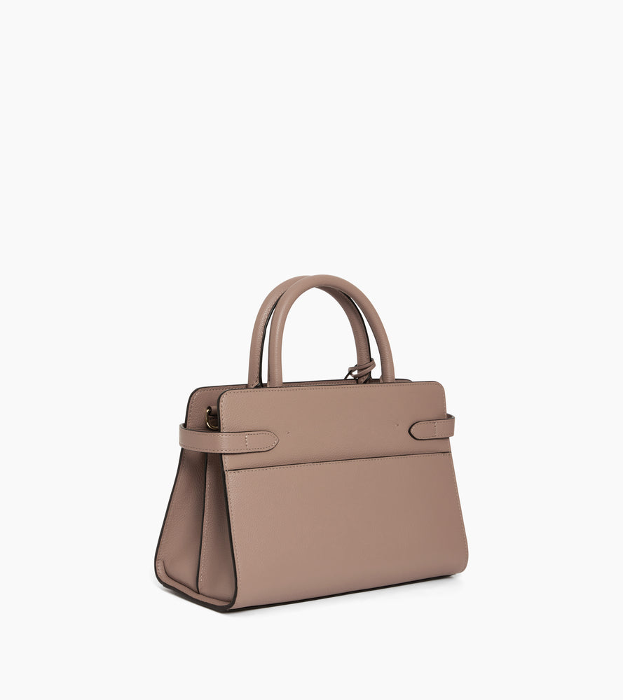Bolso mediano Emilie de piel texturizada