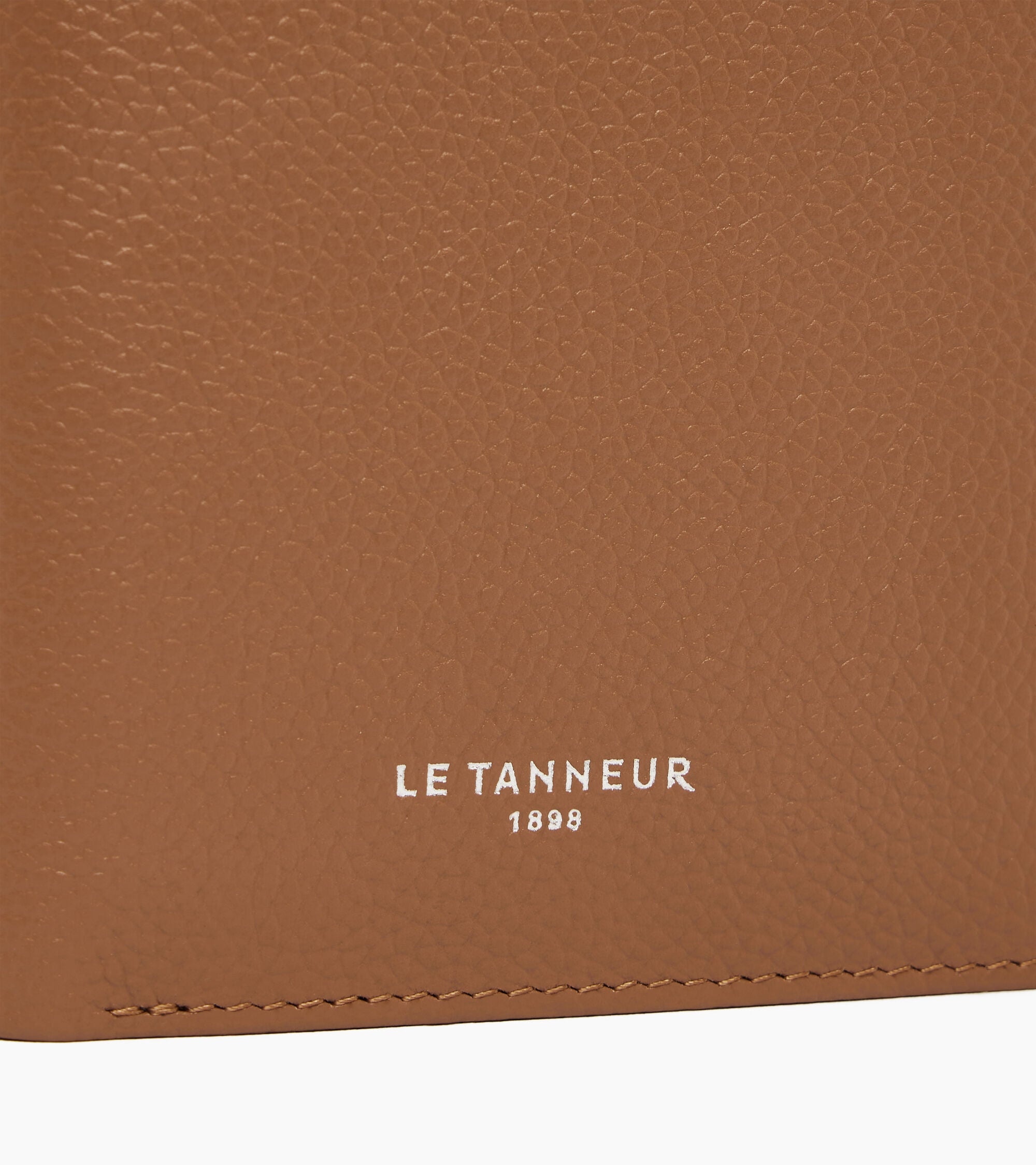Lucien グレインレザー ファスナー付き 縦型 財布