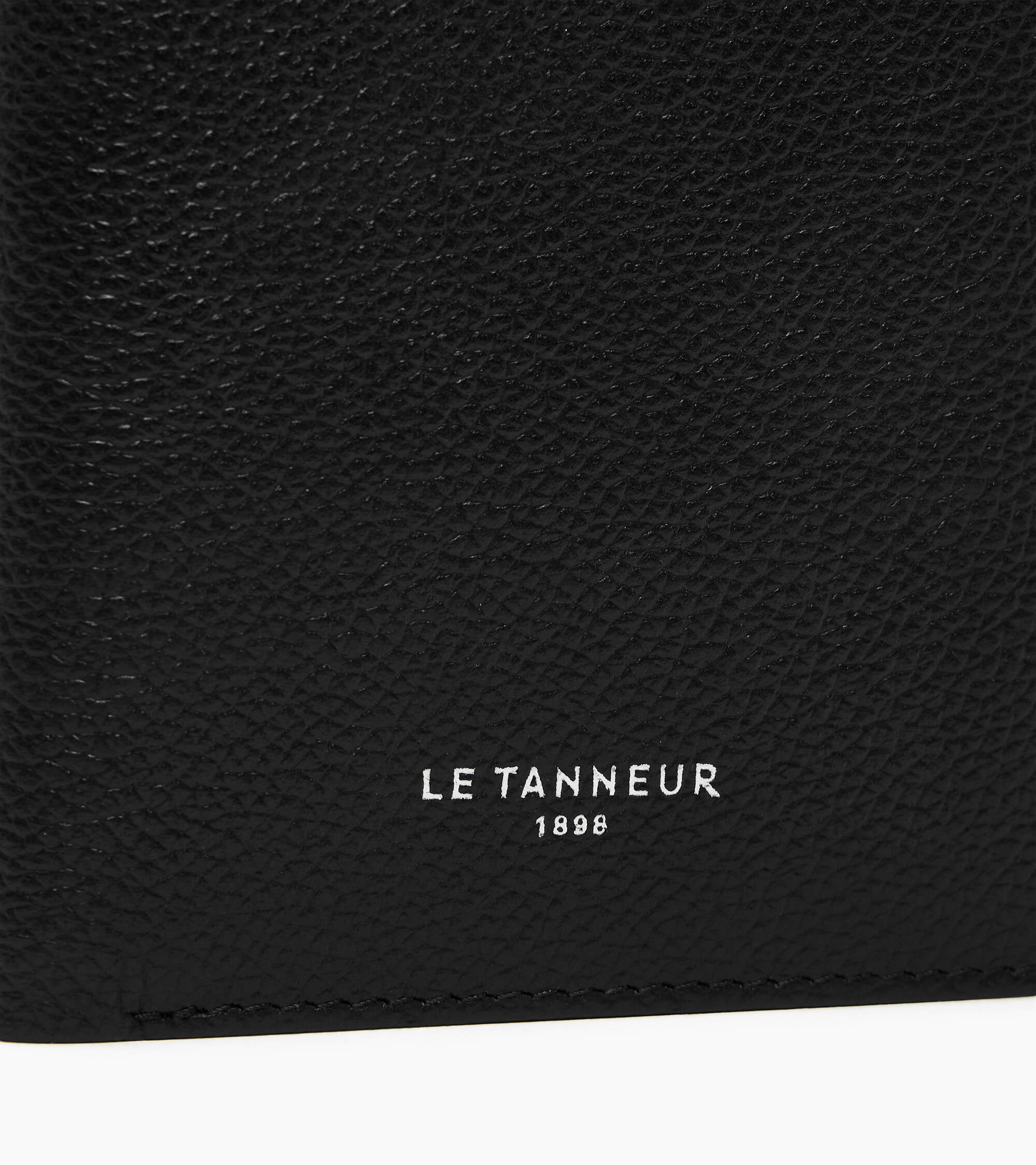 Lucien グレインレザー ファスナー付き 縦型 財布