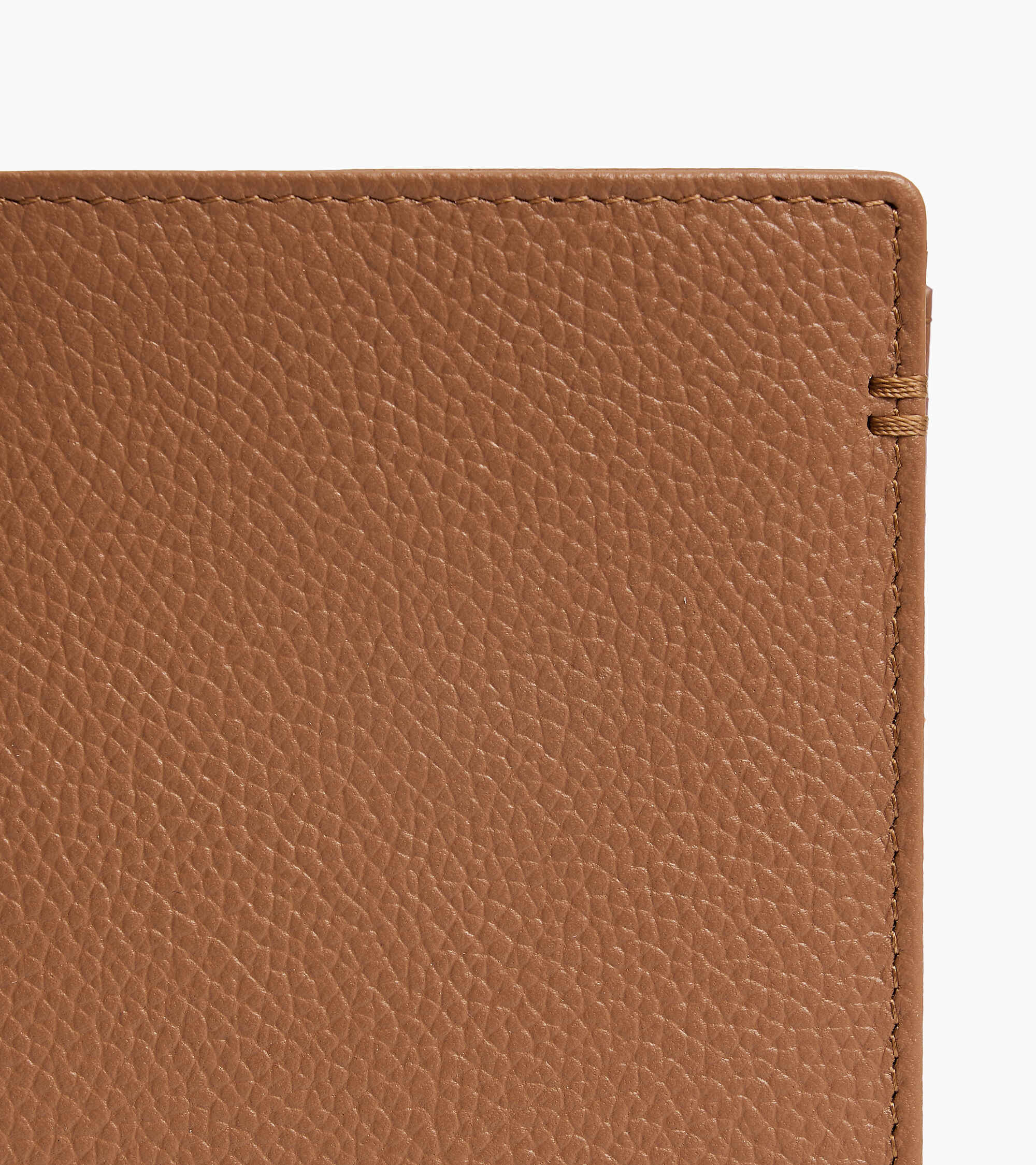 Lucien グレインレザー ファスナー付き スモール 縦型 二つ折り財布