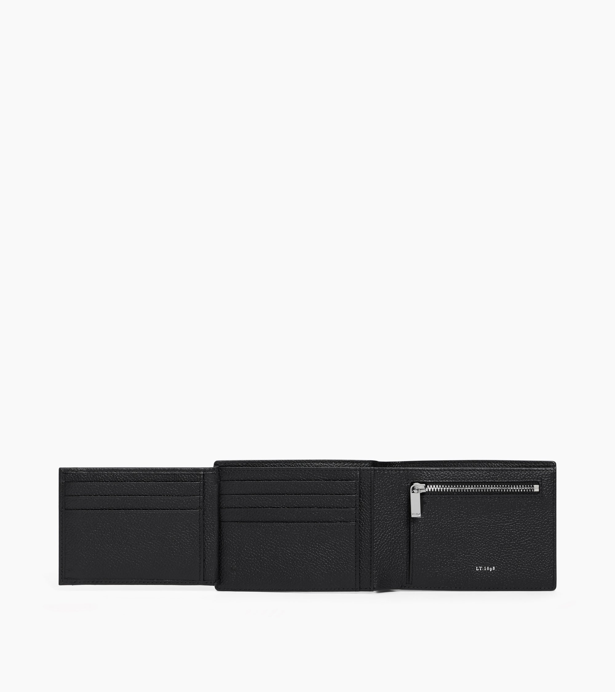 Lucien グレインレザー 横型 二つ折り財布