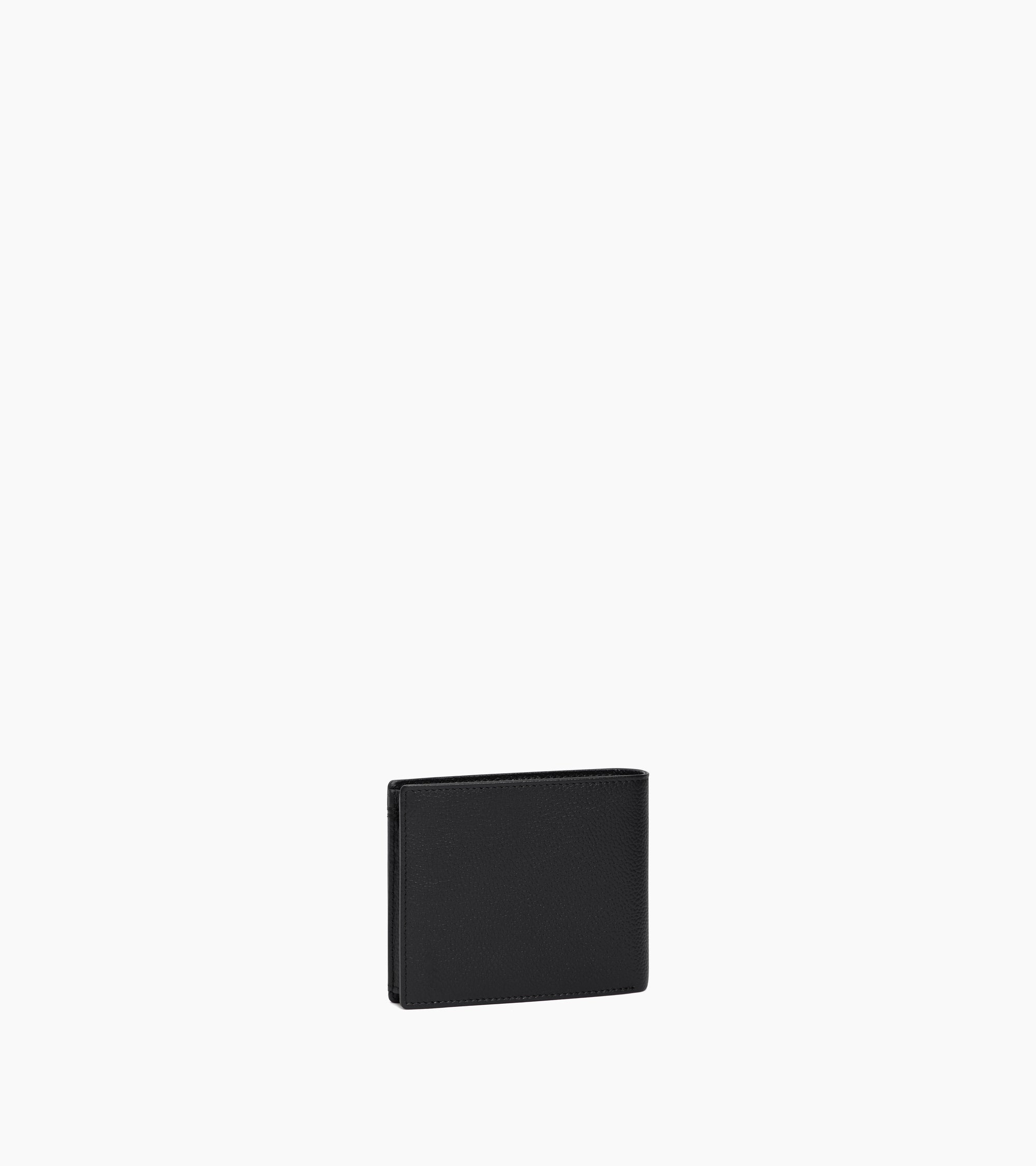 Bifold-Brieftasche im Querformat Lucien aus genarbtem Leder