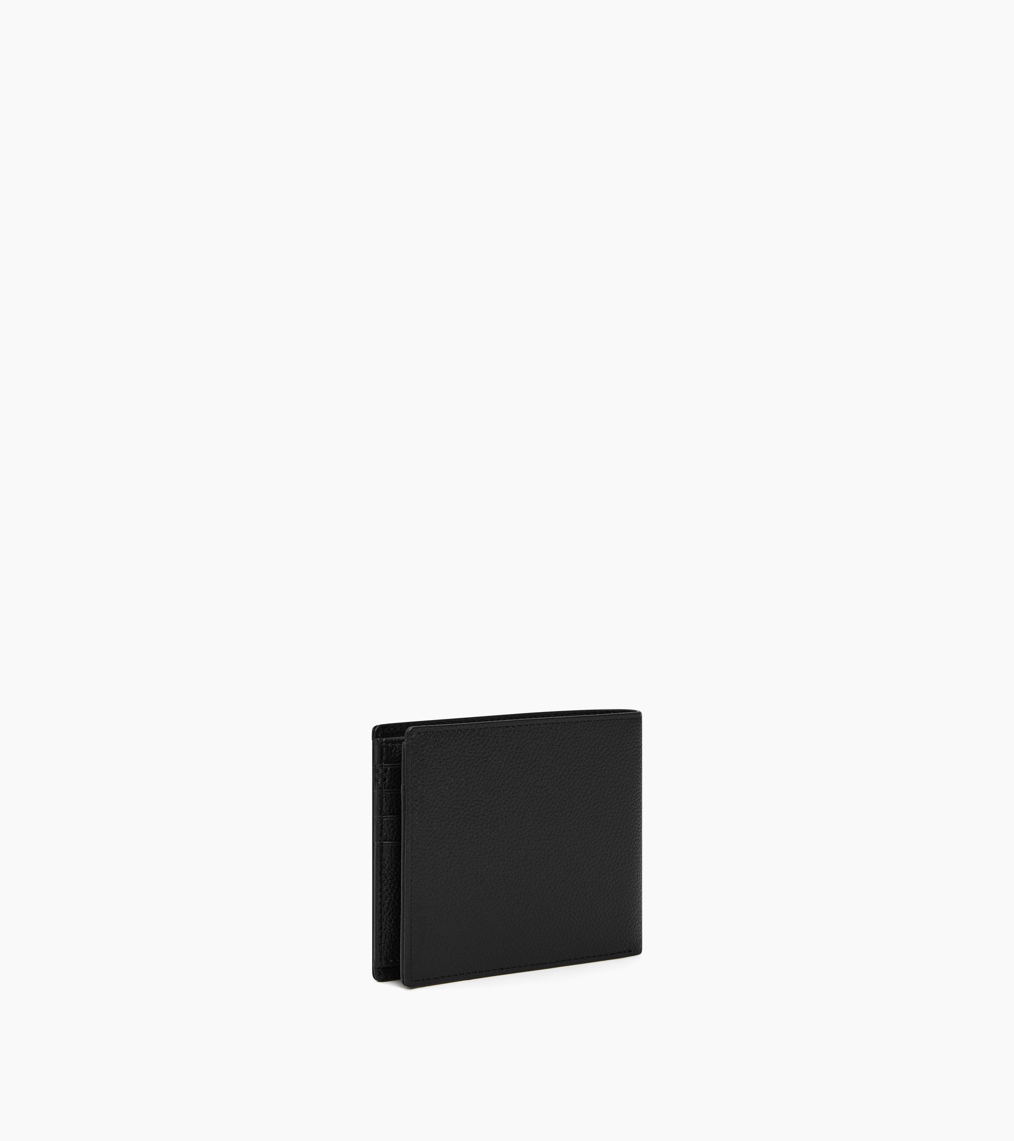 Bifold-Brieftasche mit Klappe Lucien aus genarbtem Leder