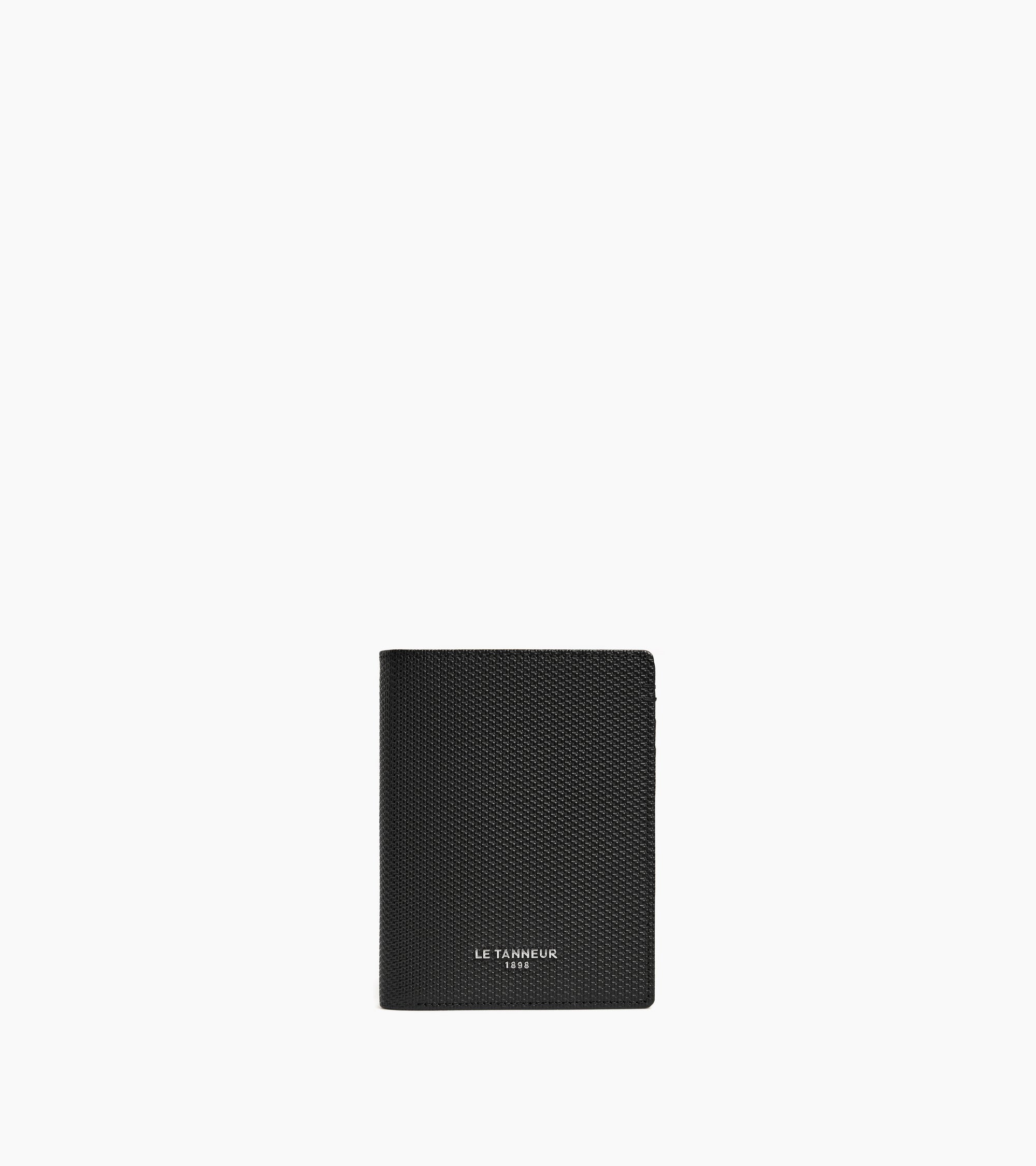 Lucien T シグネチャーレザー ファスナー付き 縦型 財布