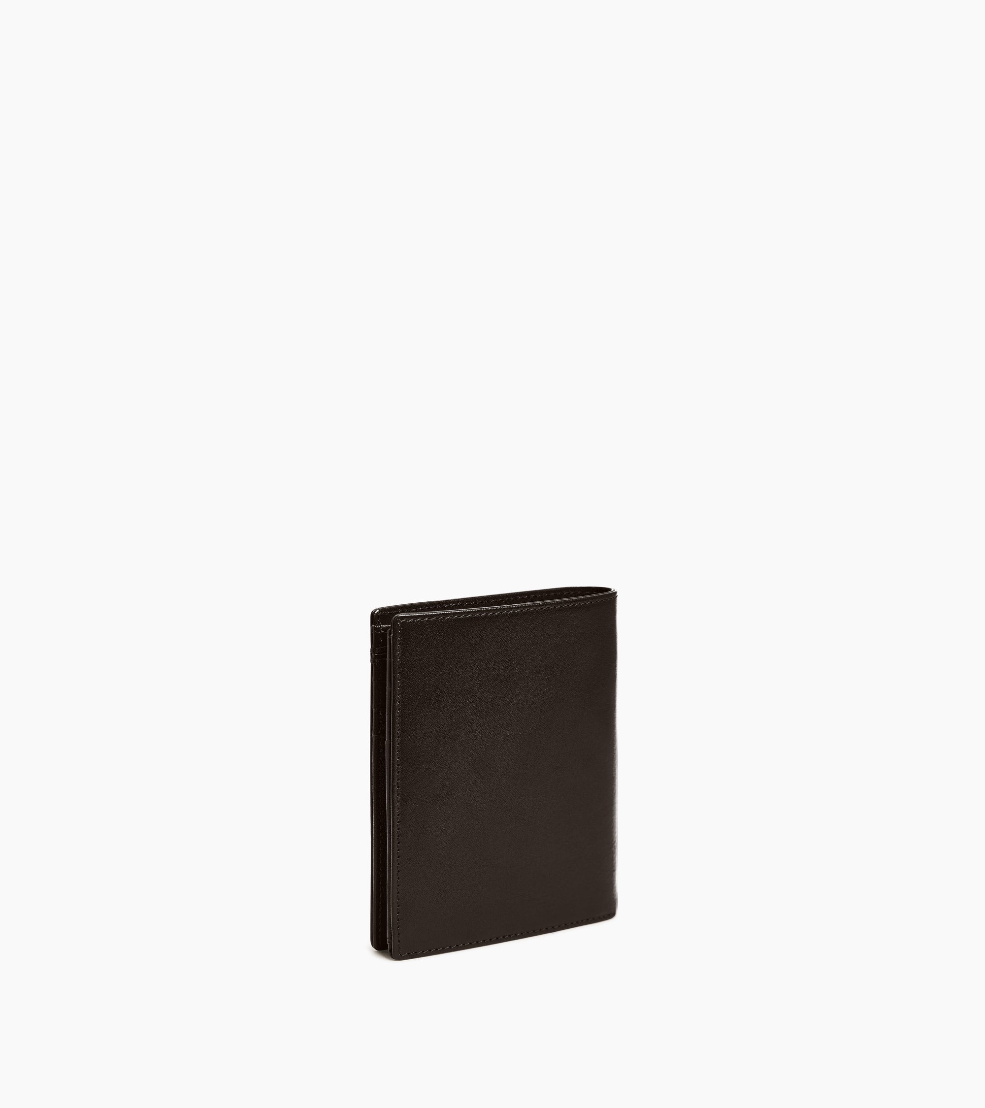 Brieftasche im Hochformat mit Reißverschluss Lucien aus geöltem Leder
