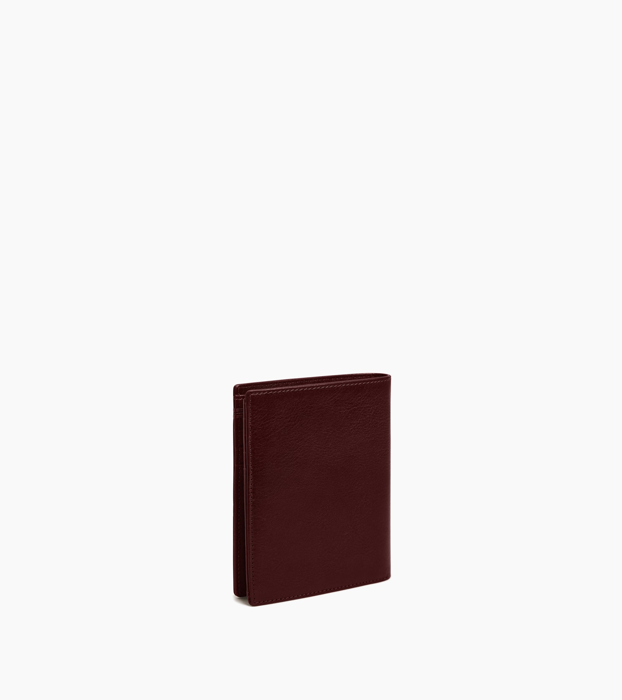 Brieftasche im Hochformat mit Reißverschluss Lucien aus geöltem Leder