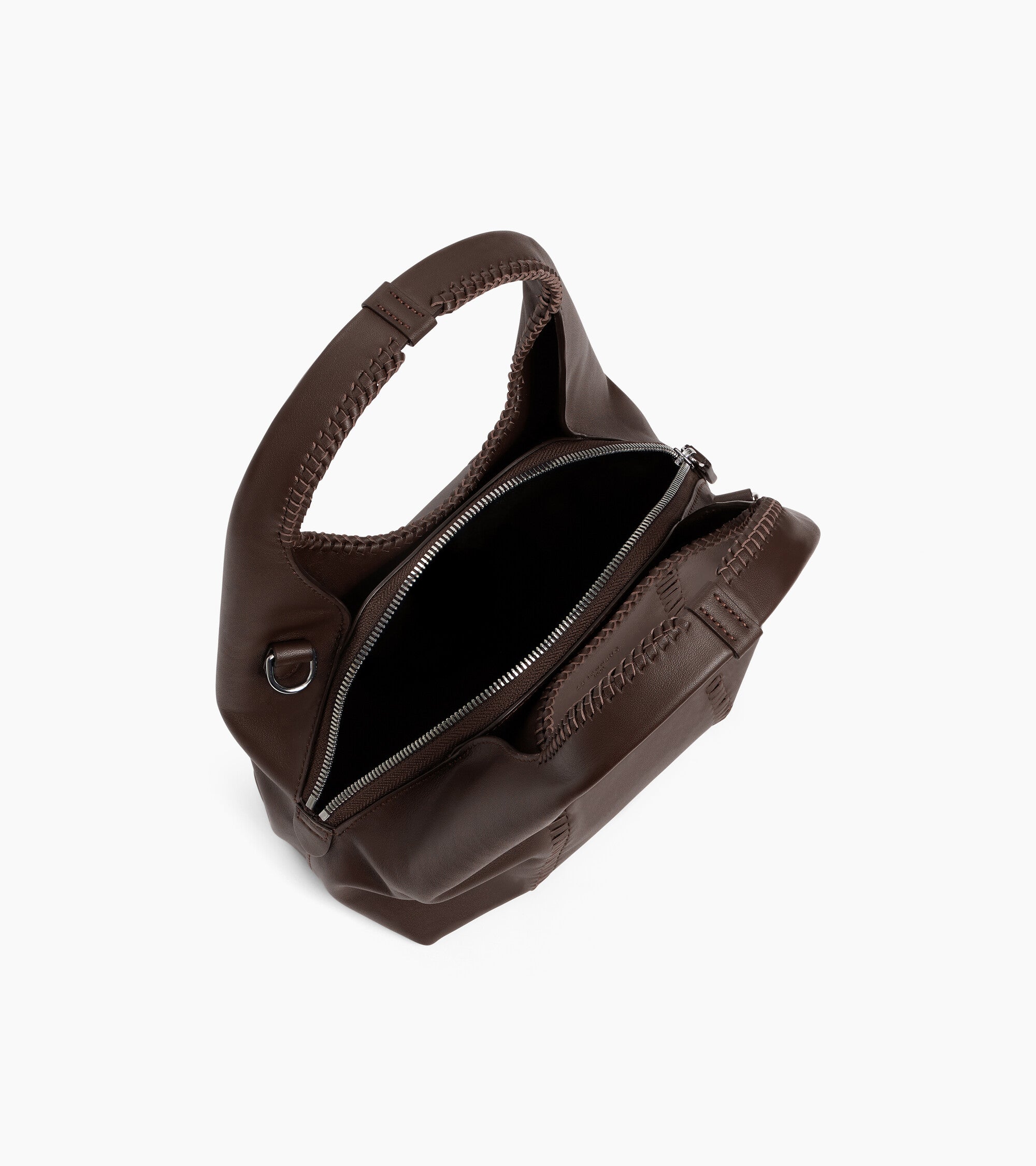 Kleine Handtasche Juliette aus Glattleder mit Ziernähten