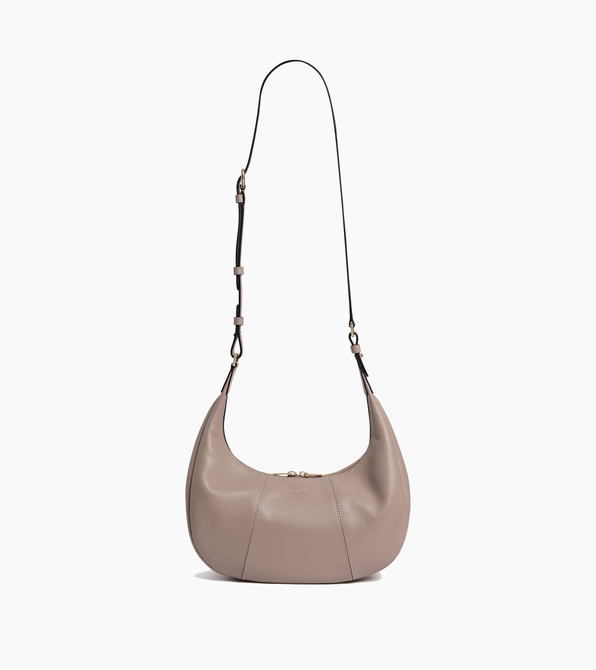 Kleine Hobo-Tasche Juliette aus genarbtem Leder