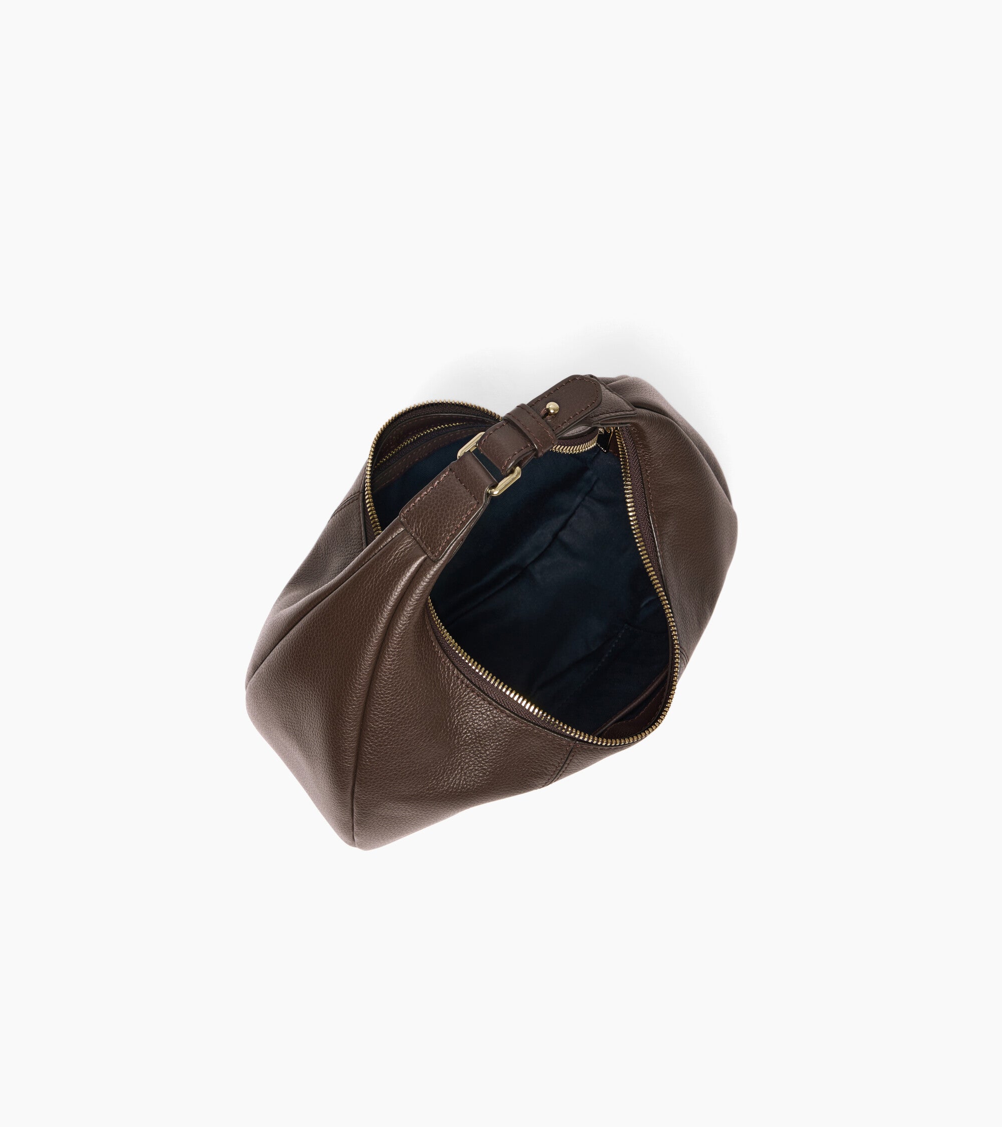 Kleine Hobo-Tasche Juliette aus genarbtem Leder