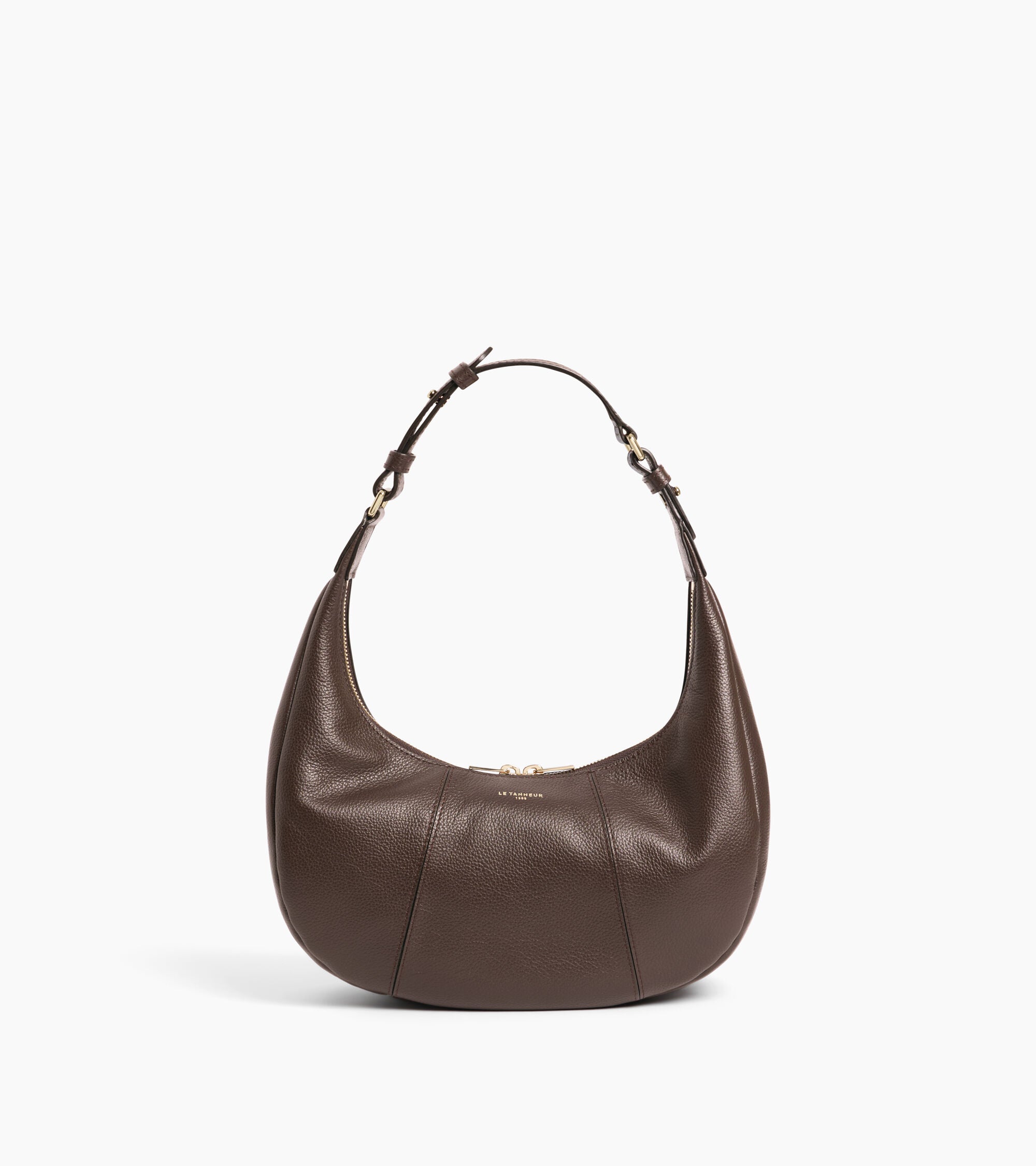 Kleine Hobo-Tasche Juliette aus genarbtem Leder