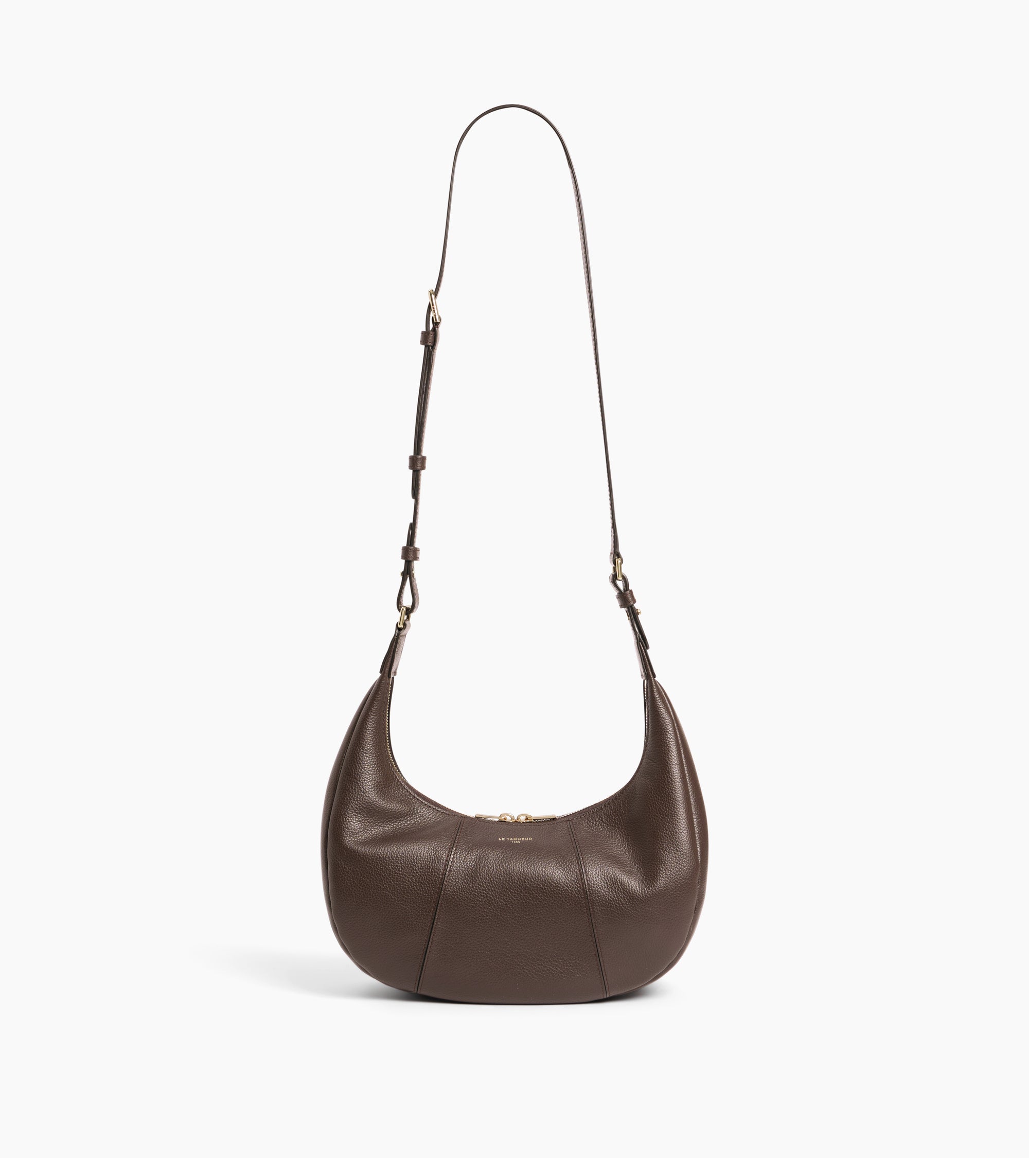 Kleine Hobo-Tasche Juliette aus genarbtem Leder