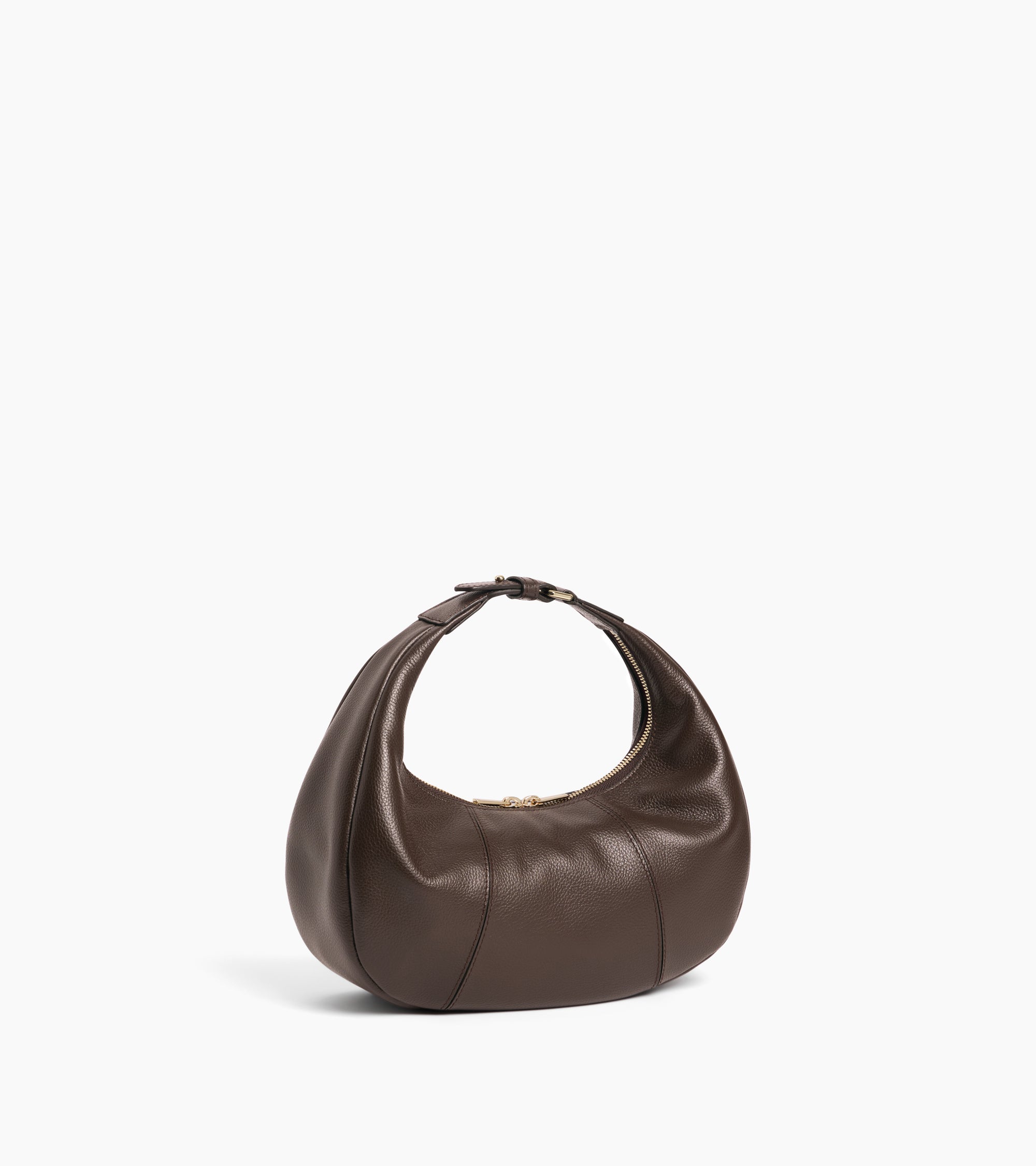 Kleine Hobo-Tasche Juliette aus genarbtem Leder