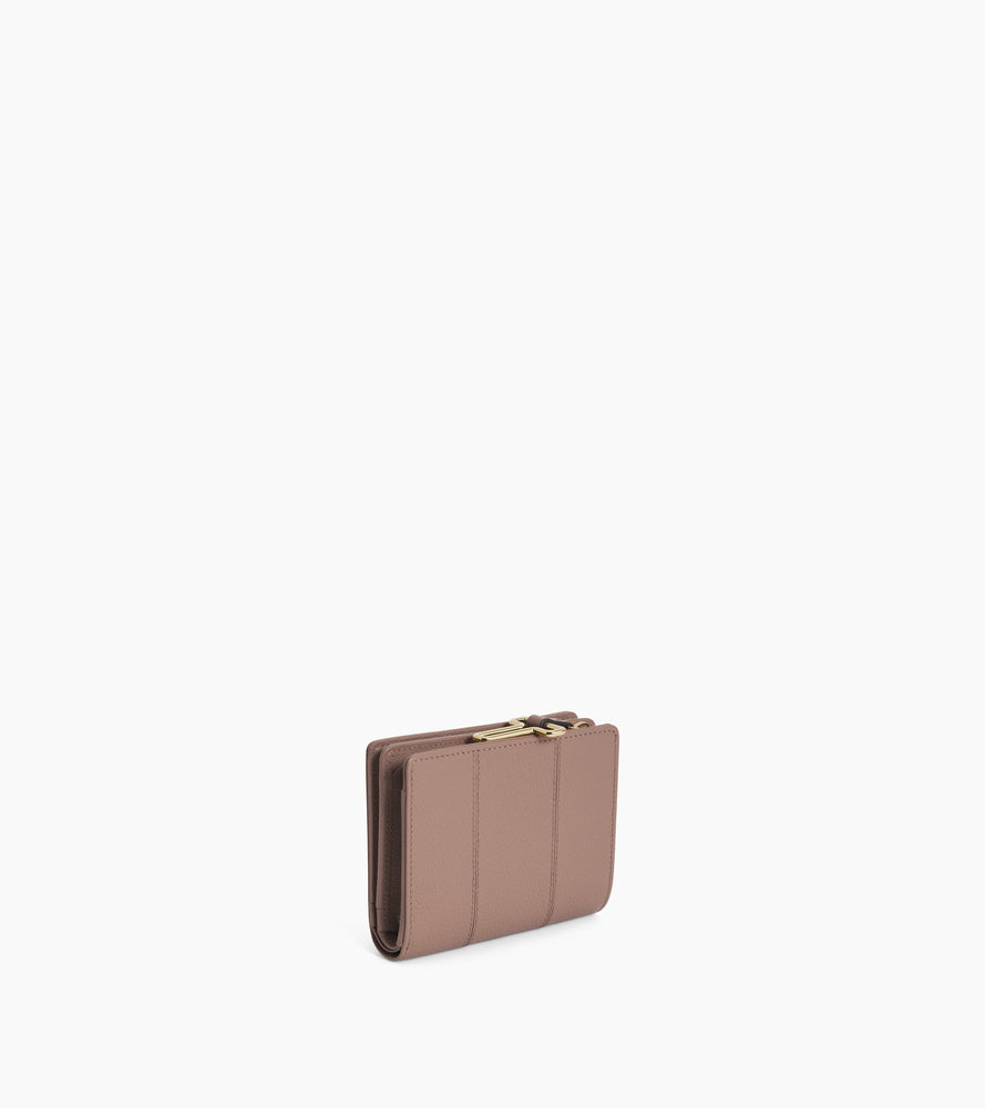 Cartera pequeña Juliette de cuero granulado
