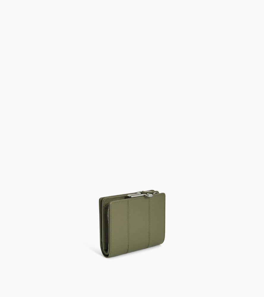 Cartera pequeña Juliette de cuero granulado
