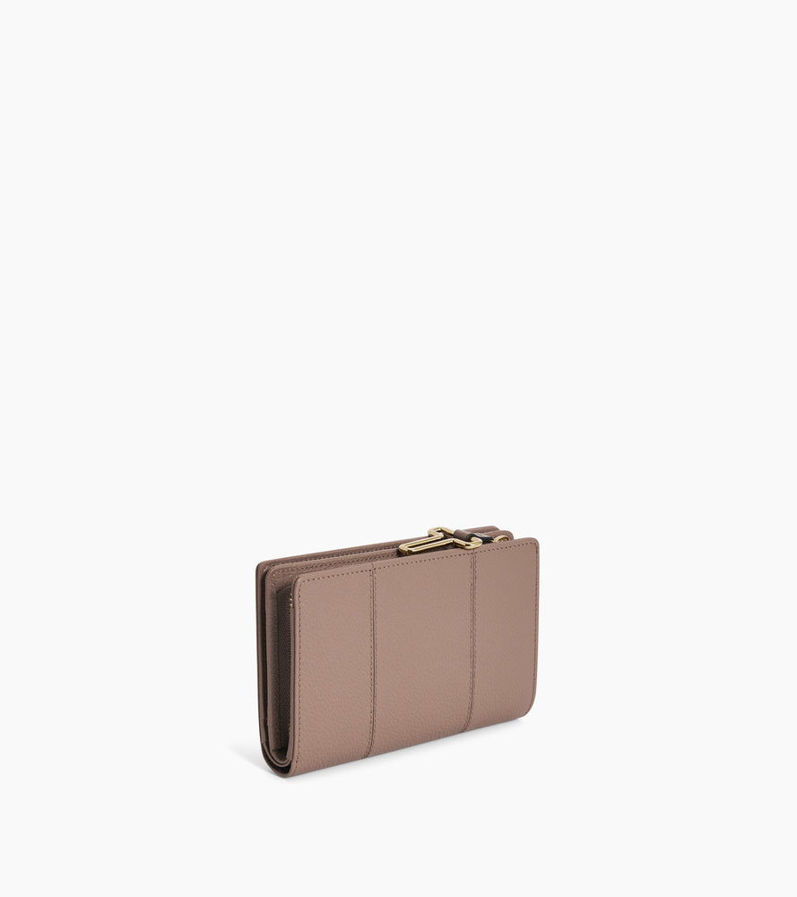 Cartera mediana modelo Juliette de cuero granulado