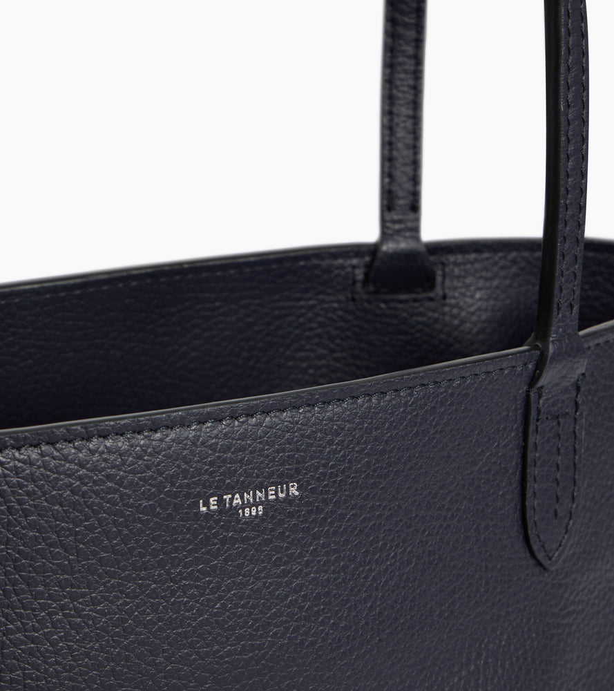 Bolso cabás pequeño Louise de piel texturizada