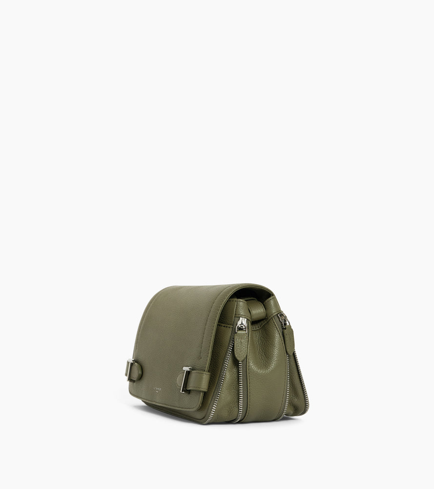 Bolso bandolera pequeño Simone de piel texturizada