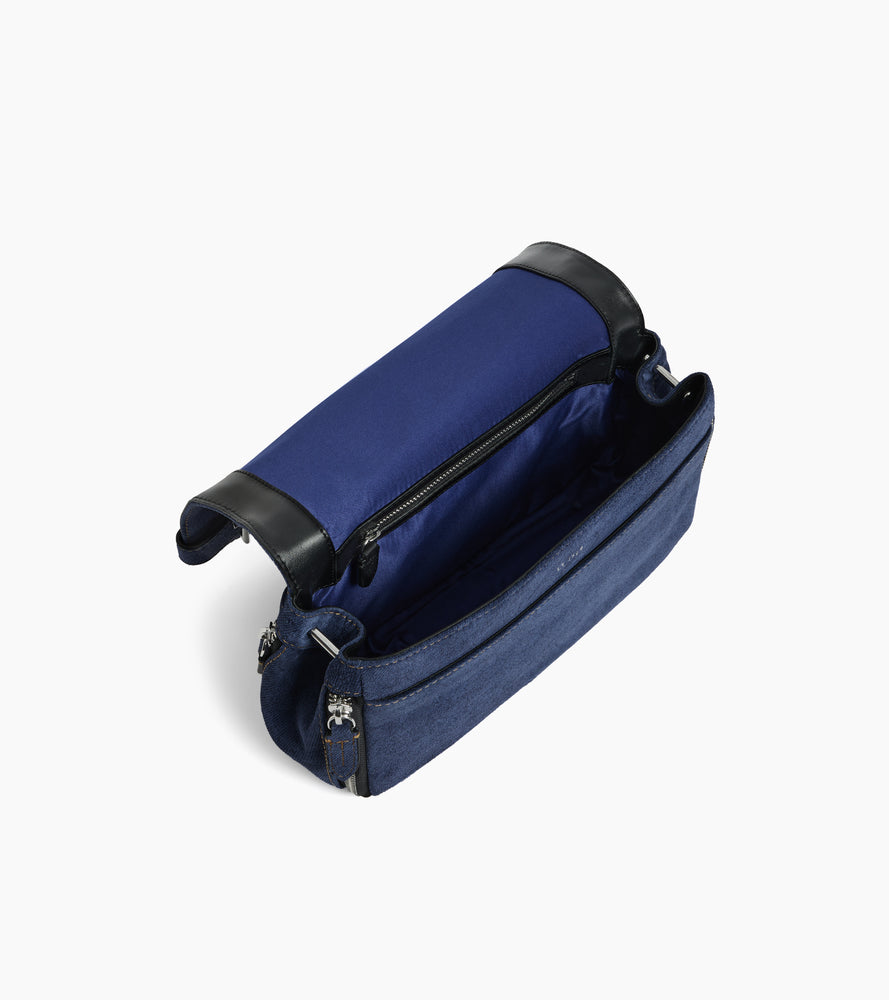 Bolso bandolera pequeño de ante efecto vaquero Simone