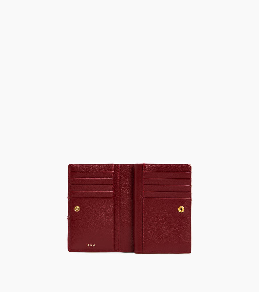 Cartera mediana modelo Ella de cuero granulado