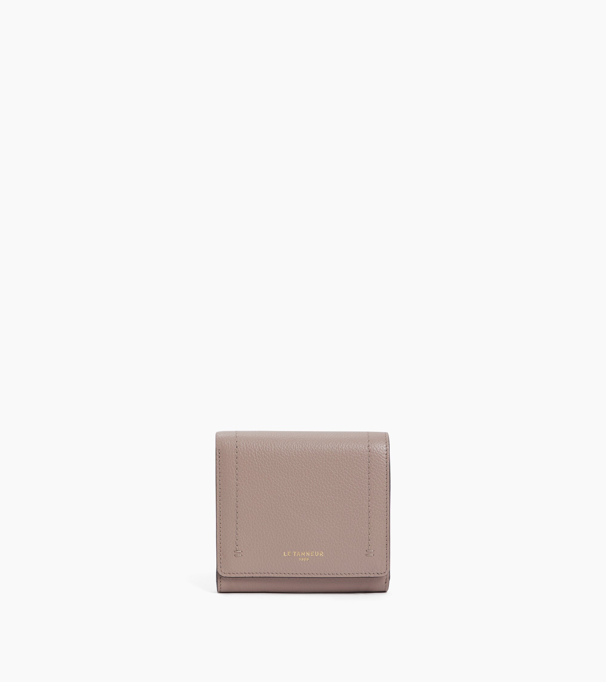 Louison グレインレザー スモール フラップ付き財布