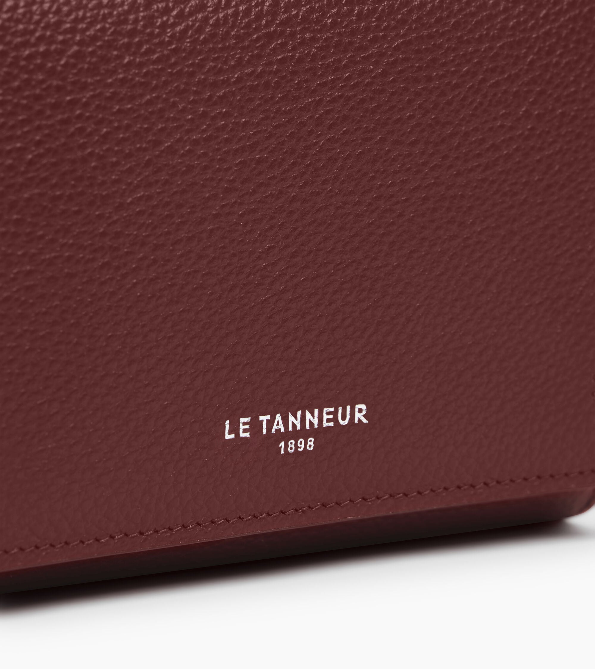 Louison グレインレザー ミディアム フラップ付き 財布