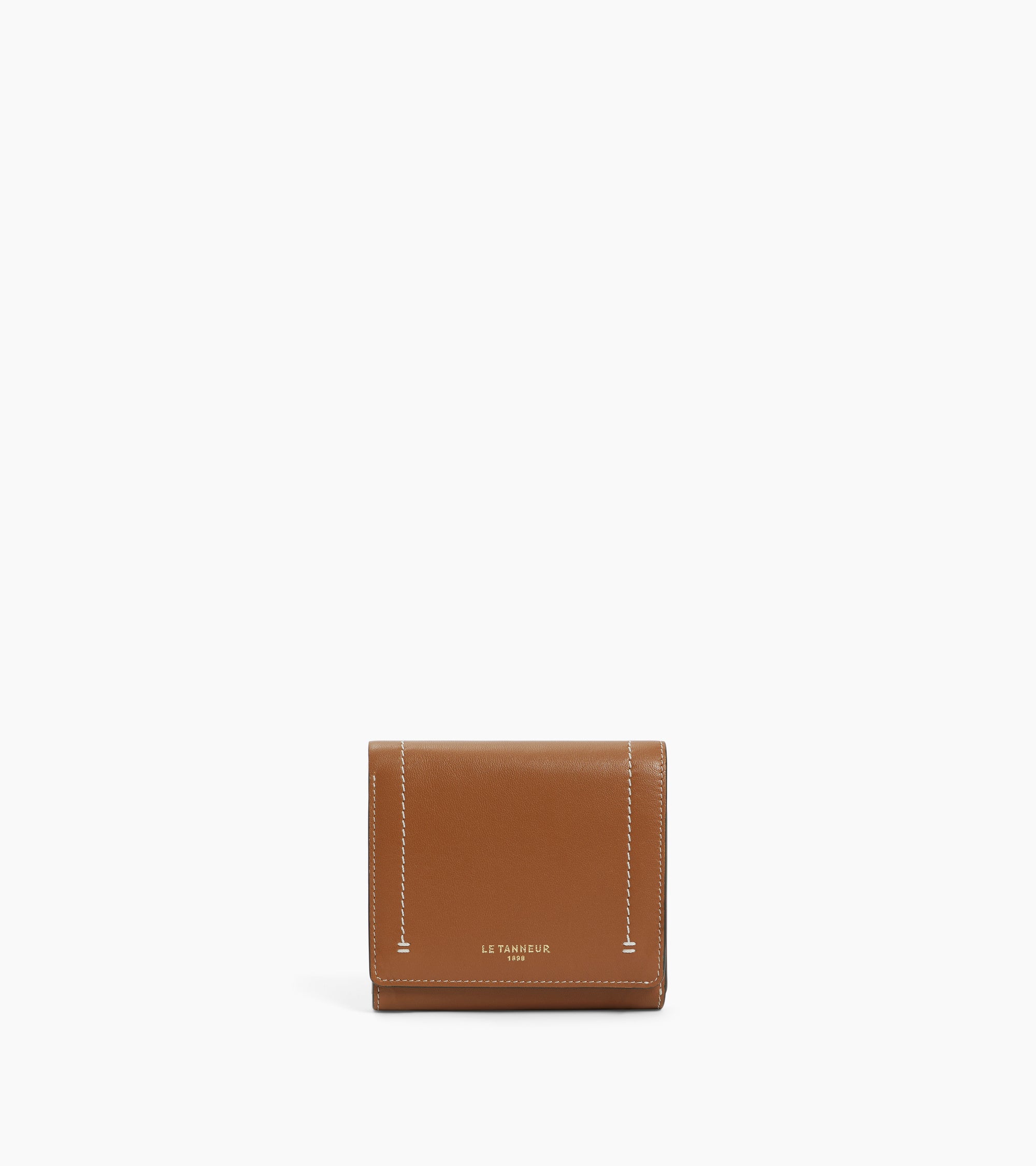 Louison スムースレザー スモール フラップ付き 財布