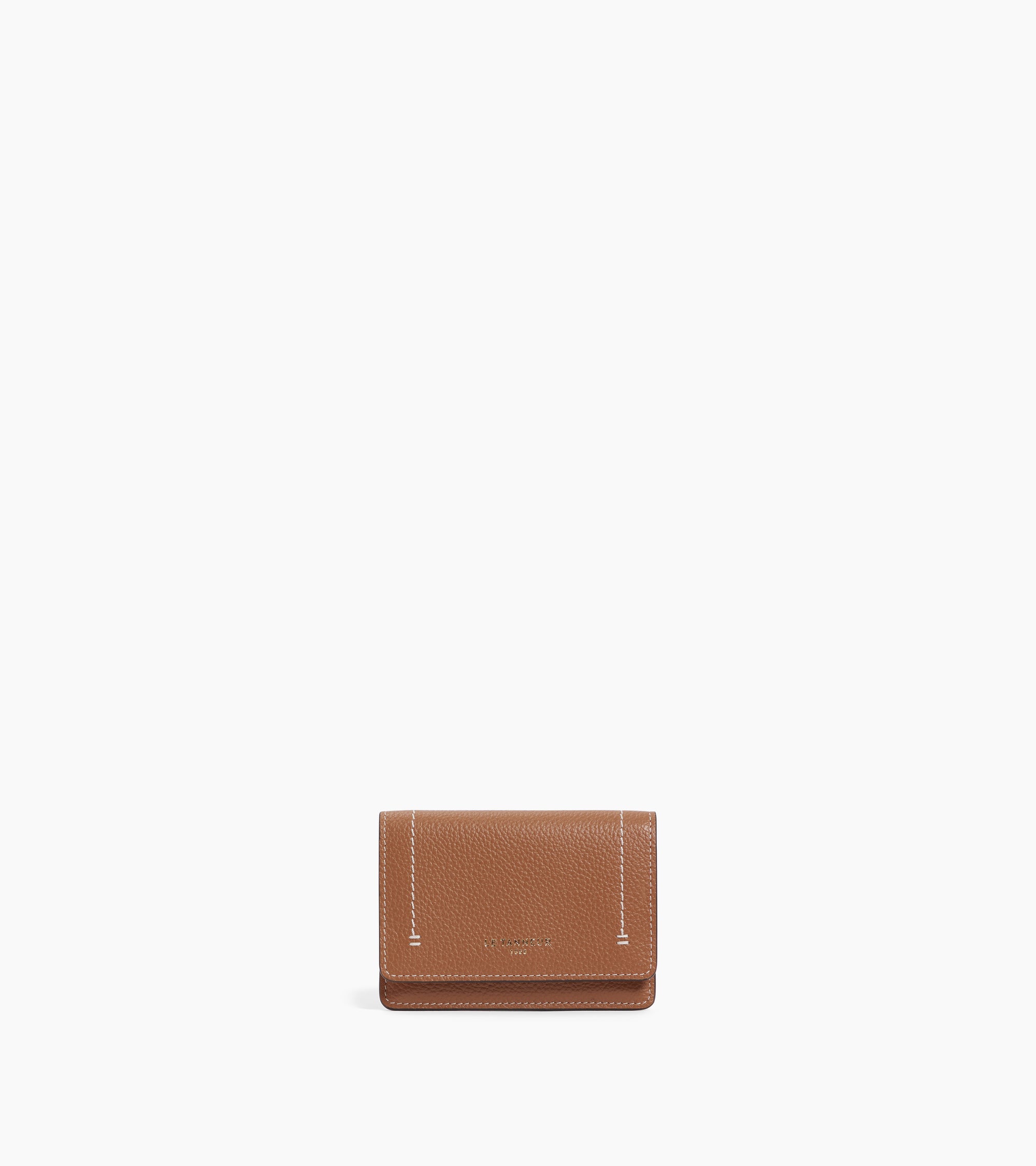 Louison グレインレザー スモール フラップ付きカードケース