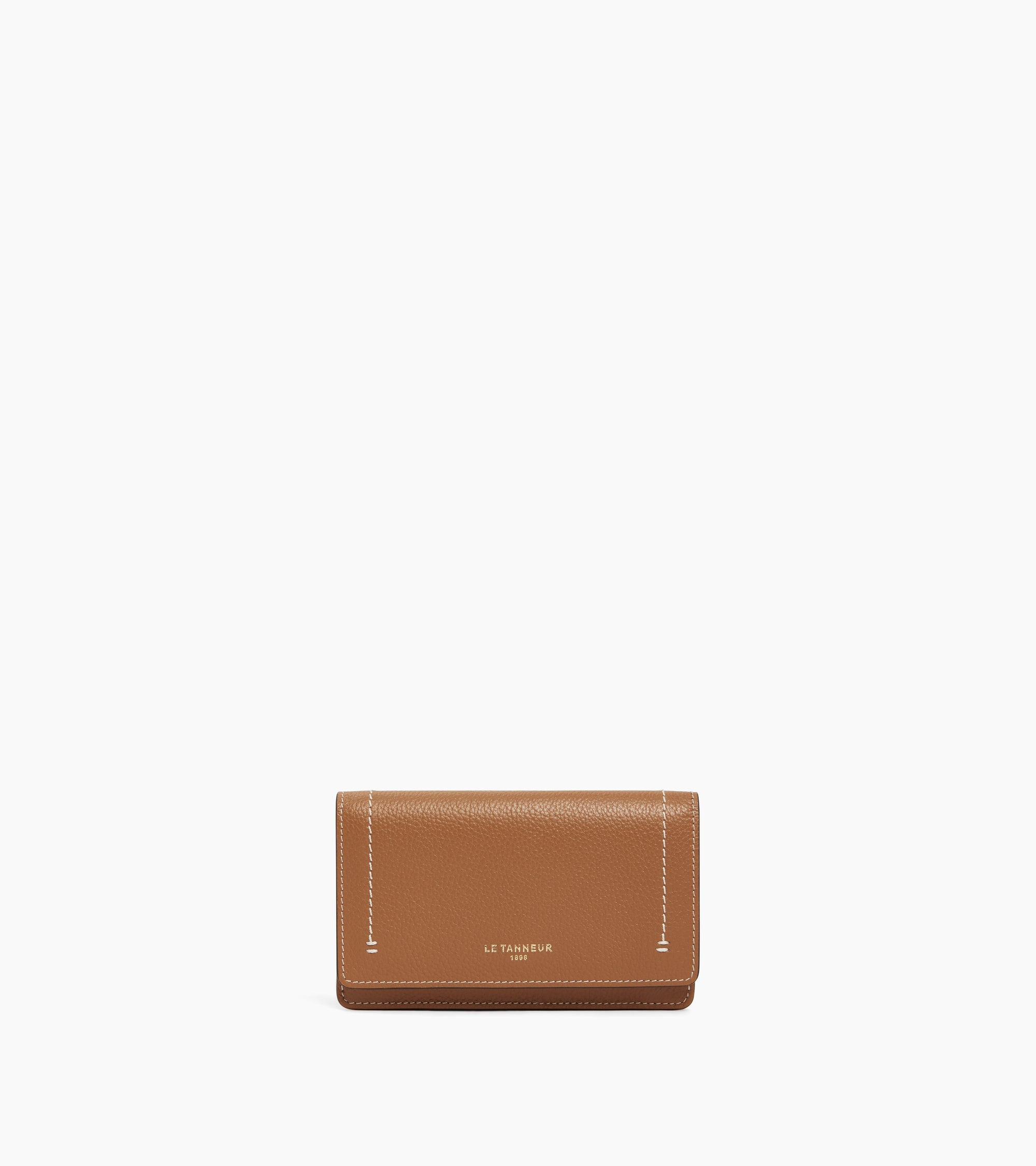 Louison グレインレザー ミディアム フラップ付きカードケース