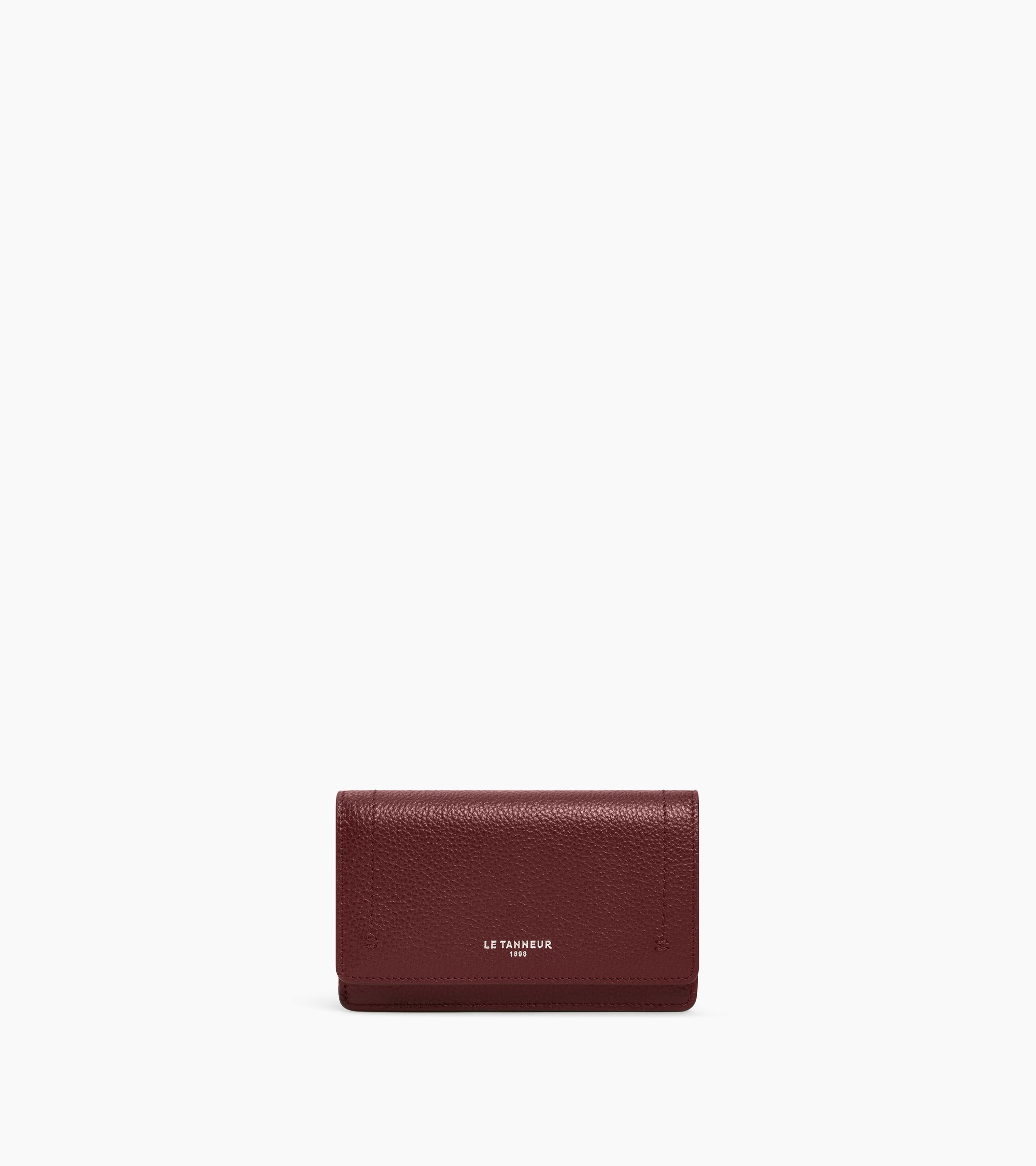 Louison グレインレザー ミディアム フラップ付きカードケース